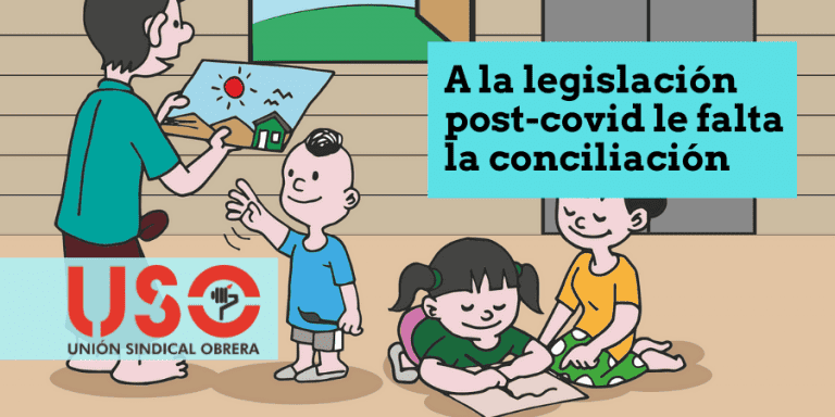 USO pide políticas sociales, familiares y de medidas de conciliación en la normativa post-covid