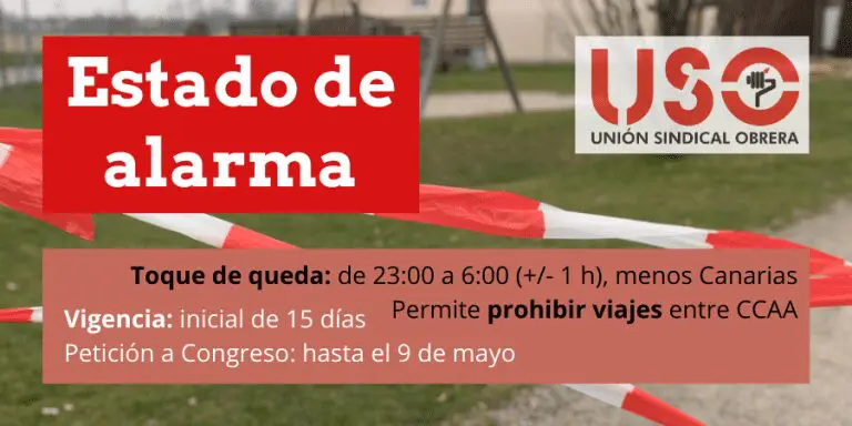 Estado de alarma: nuevo real decreto, duración y medidas
