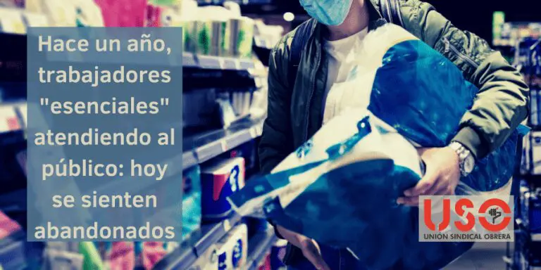 Supermercados y mostrador: un año de trabajadores "esenciales" atendiendo al público