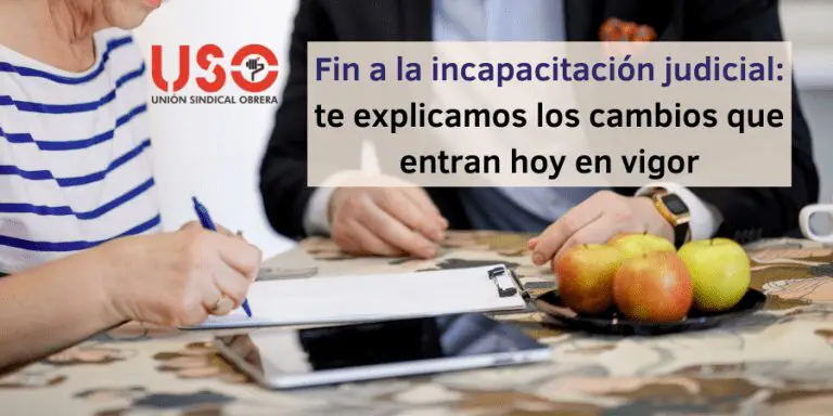 Entra en vigor la ley que elimina la incapacitación judicial