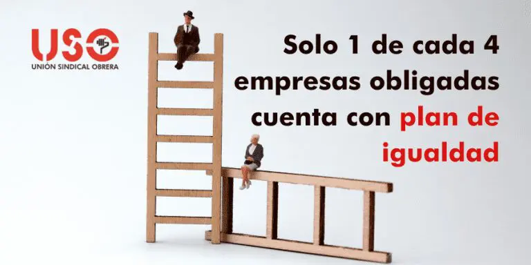 Planes de igualdad: solo 1 de cada 4 empresas lo ha registrado