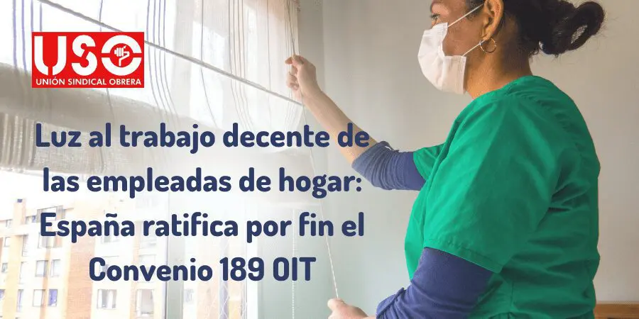 Convenio 189 de la OIT: España lo ratifica por fin