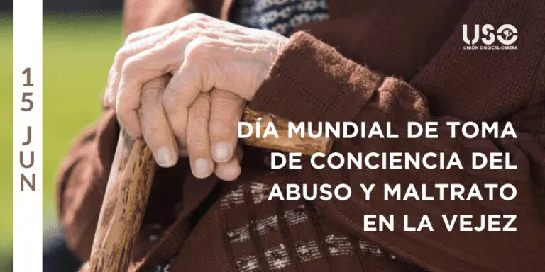 JUPEN-USO apuesta por la creación de un observatorio sobre el abuso y maltrato a las personas mayores