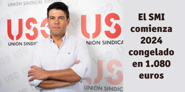 Prórroga del SMI: 2024 comienza sin subida