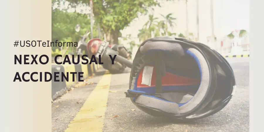 sindicato-uso-nexo-causal-accidente-laboral accidente moto trabajo