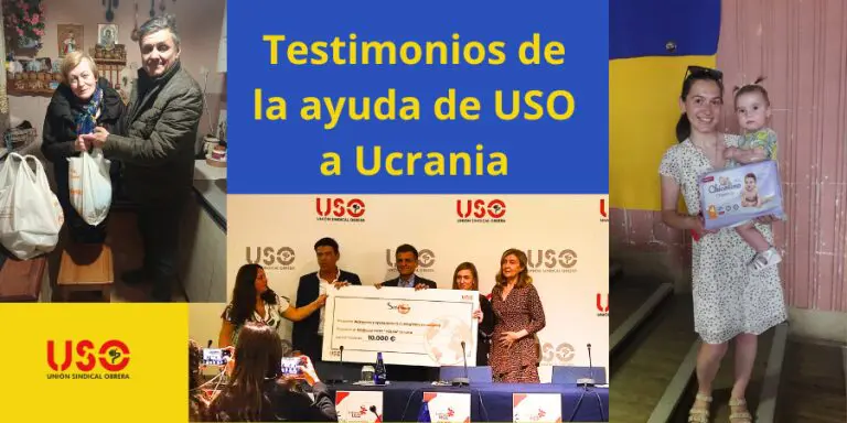 Vost-Volya agradece a USO la ayuda a Ucrania y muestra parte de sus resultados