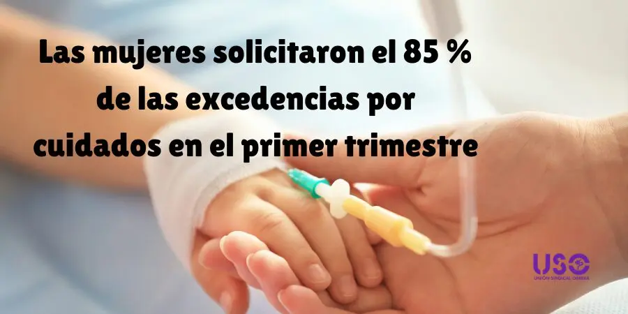 El 85 % de excedencias por cuidados, de mujeres; los permisos fraccionados, de hombres
