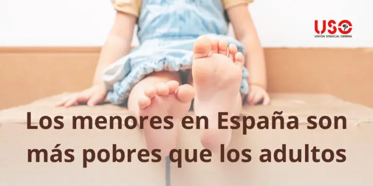 Pobreza infantil: los niños en España son más pobres que los adultos
