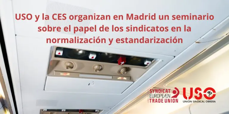 USO y la CES organizan en Madrid seminario sobre normalización y estandarización
