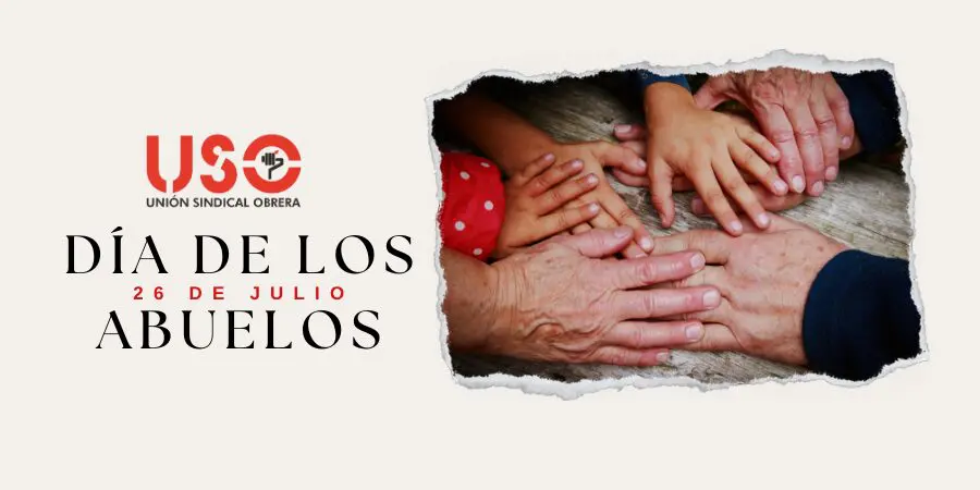 Día Mundial de los Abuelos: USO denuncia que el 60% cobra pensiones por debajo del SMI