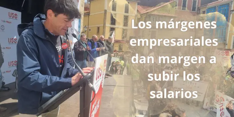 Márgenes empresariales históricos, márgenes para subir salarios