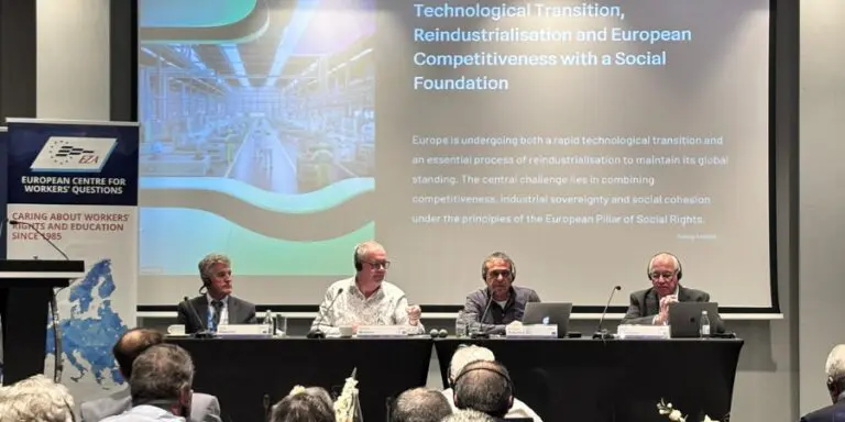 USO participa en la asamblea general de EZA con una ponencia sobre la transición tecnológica