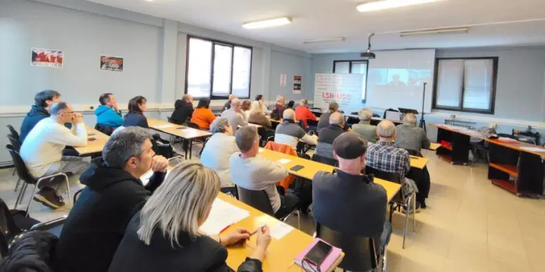 Sindicato USO. Joaquín Pérez destaca nuestro crecimiento en el Consejo Nacional de LSB-USO Euskadi