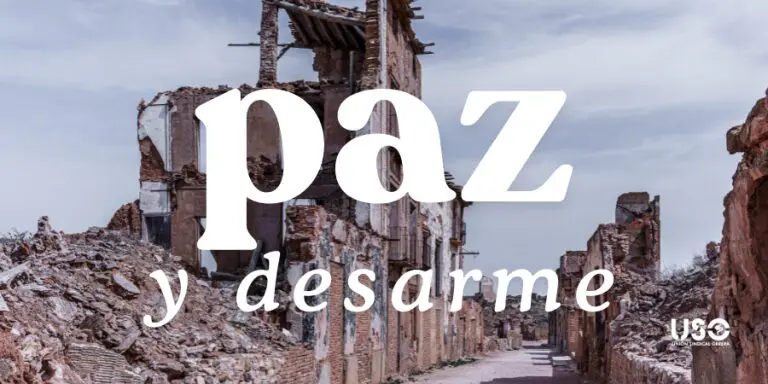 USO, con el sindicalismo internacional por el alto el fuego y la paz en Oriente Medio
