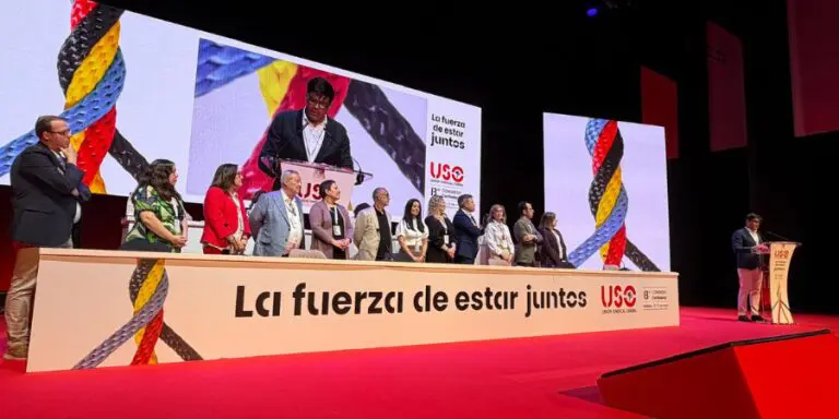 El 13 Congreso Confederal reelige a Joaquín Pérez como secretario general para liderar una USO más fuerte y unida