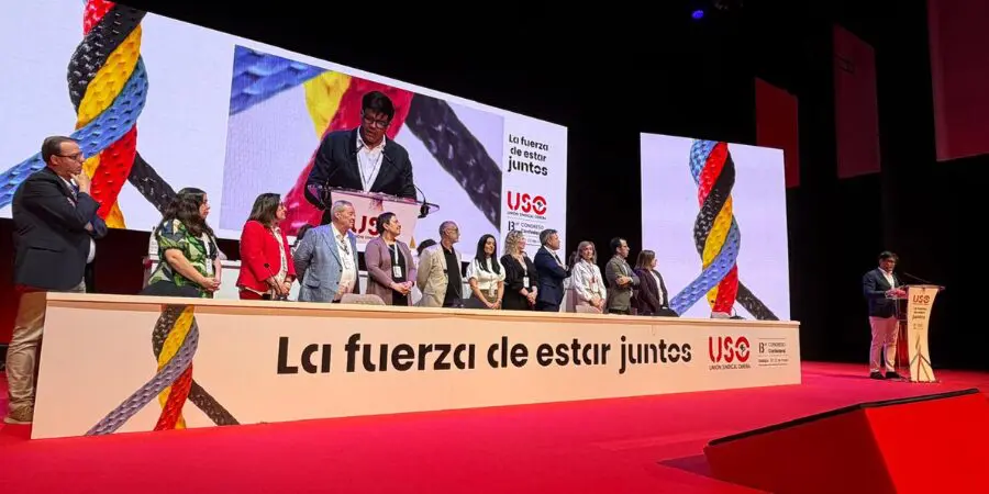 El 13 Congreso Confederal reelige a Joaquín Pérez como secretario general para liderar una USO más fuerte y unida