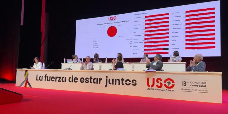 Segunda jornada del 13 Congreso Confederal de USO: debate, Estatutos y Programa de Acción