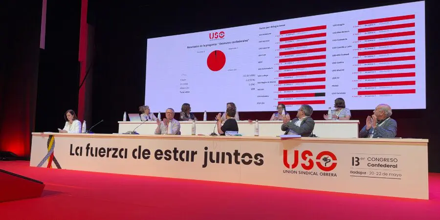 Segunda jornada del 13 Congreso Confederal de USO: debate, Estatutos y Programa de Acción