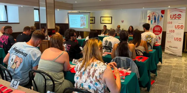 USO inaugura en Navia su VII Escuela Sindical de Verano