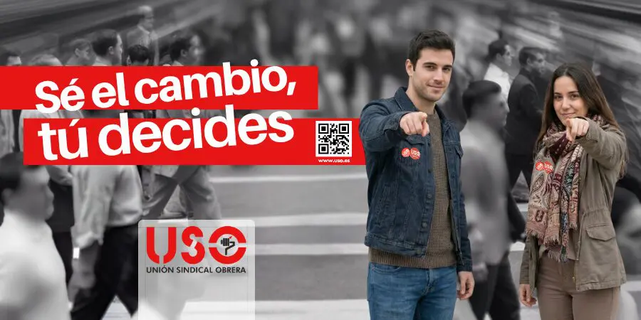 Sindicato USO. Sé el cambio, tú decides