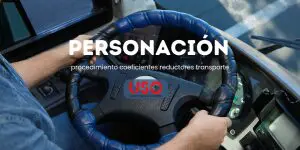USO consigue personarse en el procedimiento de jubilación anticipada del transporte