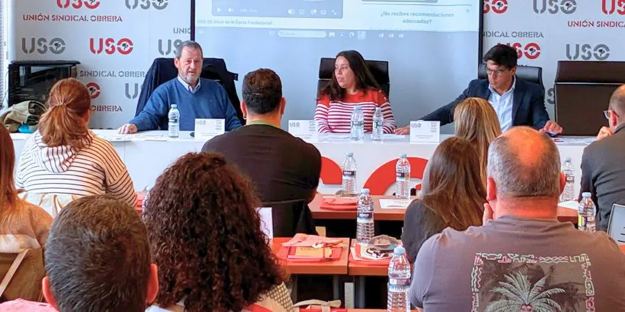 Sindicato USO. Treinta delegados de USO se forman en el 53 Curso Integral de Formación de Cuadros (CIFC)