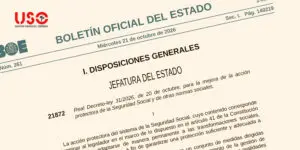 Sindicato USO. Real Decreto-ley 31/2026: nuevas bajas y prestaciones para familias y viudedad