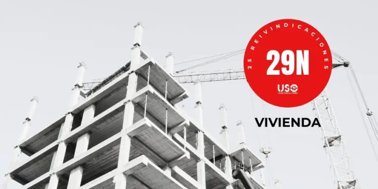 USO reclama el 29N una política de vivienda ambiciosa y coordinada