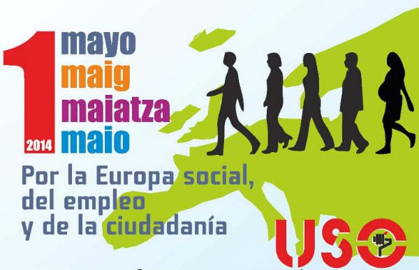 1º de mayo: acto central de la USO en Madrid