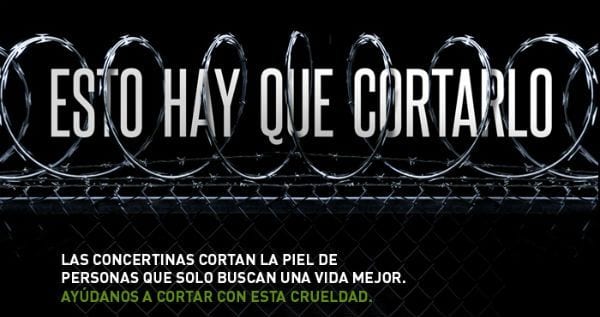 USO apoya la campaña de CEAR en defensa de los derechos humanos en las fronteras de Ceuta y Melilla