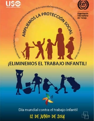 12J: Día Mundial Contra el Trabajo Infantil