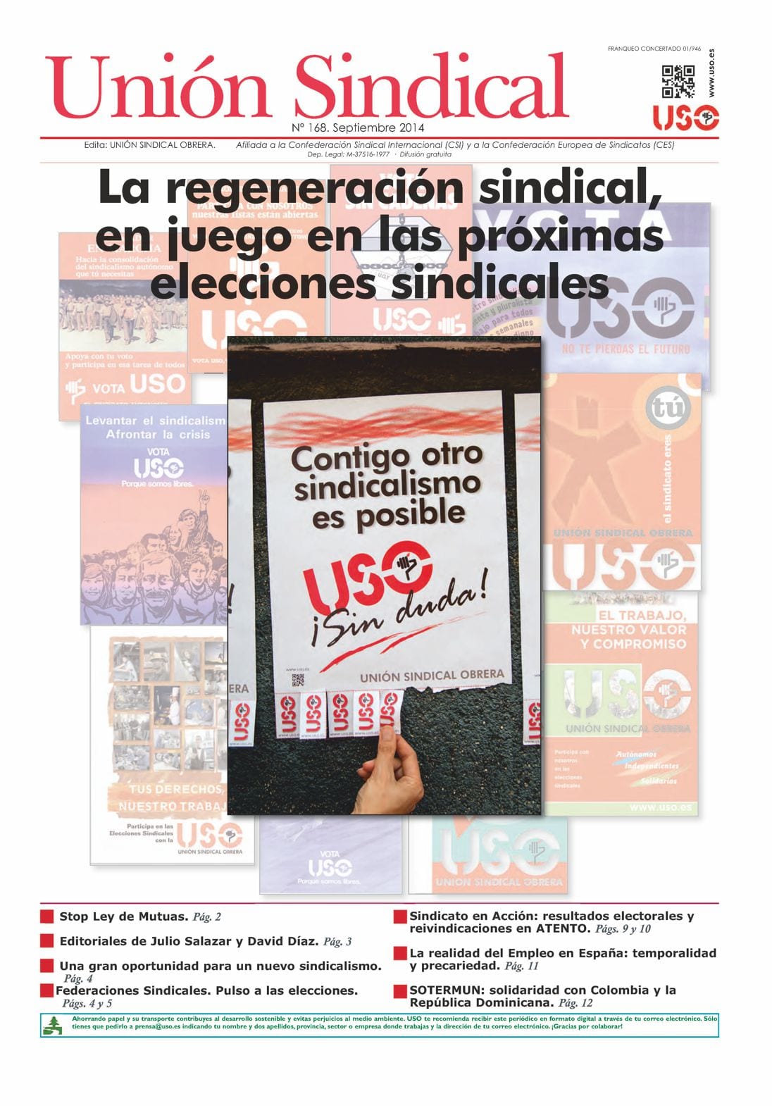 Unión Sindical 168