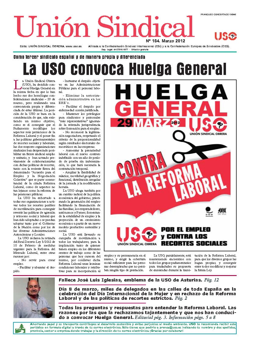 Unión sindical 164