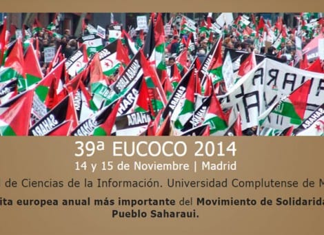 Mañana arranca la Conferencia Europea de Apoyo y Solidaridad con el Pueblo Saharaui (EUCOCO)