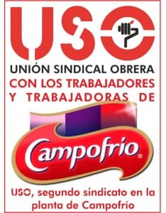 logo campofrio y USO