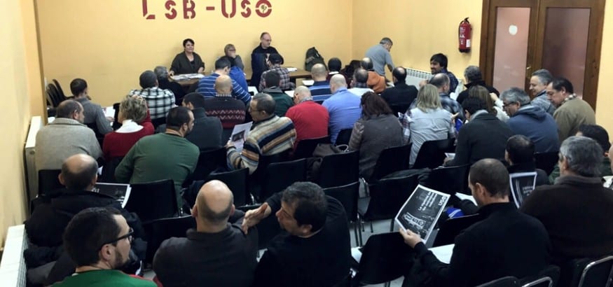 LSB-USO celebra su Asamblea de Delegados