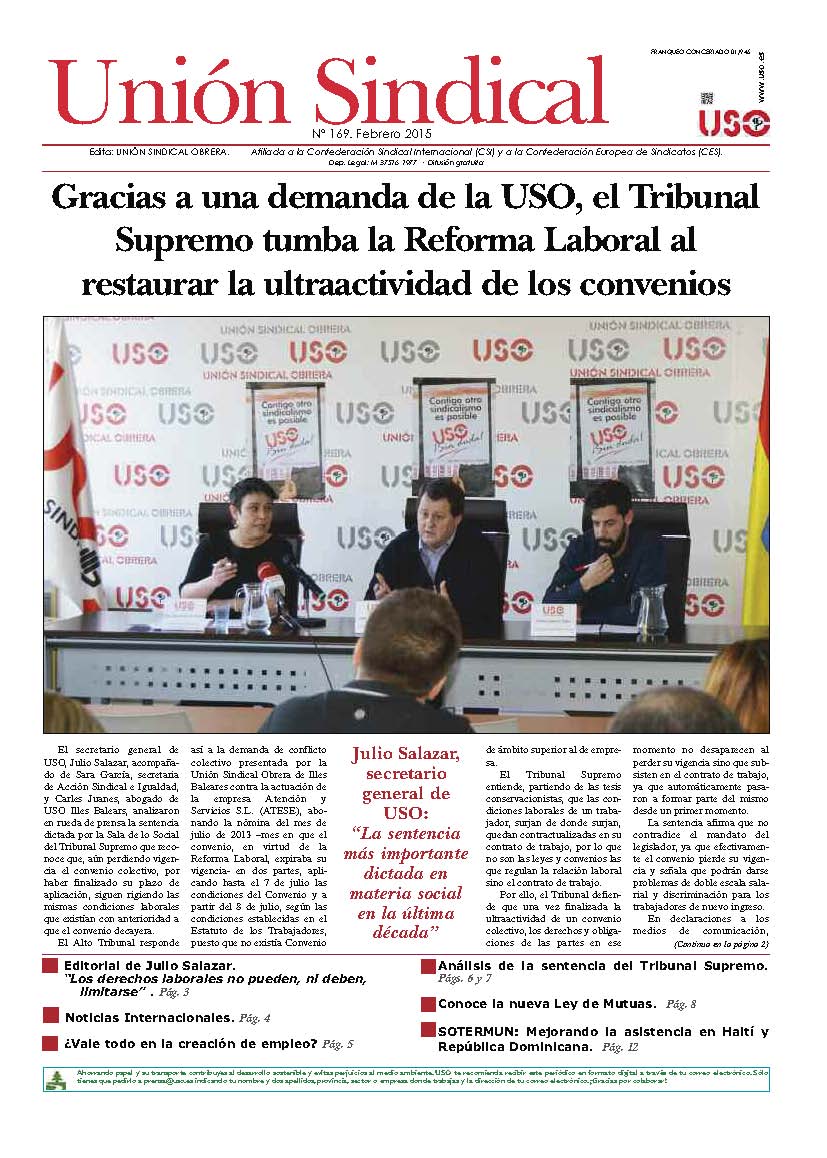 Unión Sindical 169