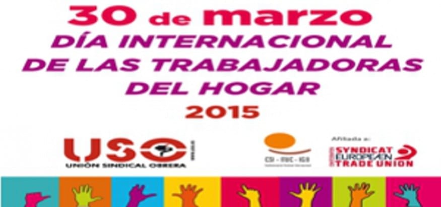 30 de marzo, Día Internacional de las Trabajadoras del Hogar