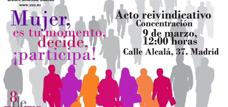 Acto reivindicativo Día Internacional de la Mujer