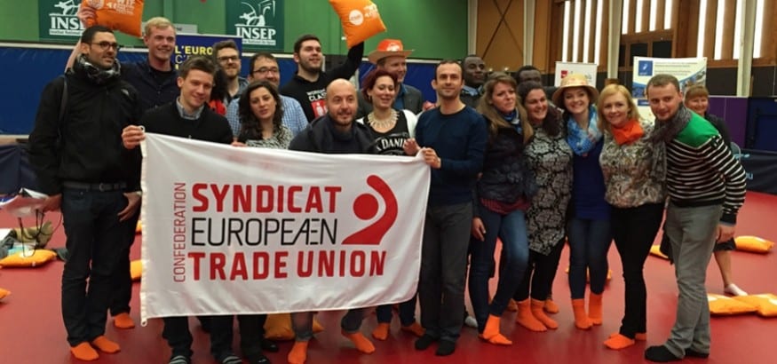 USO participó en París en la celebración del 1º de Mayo del sindicato CFDT