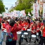 Manifestación por las calles de Madrid