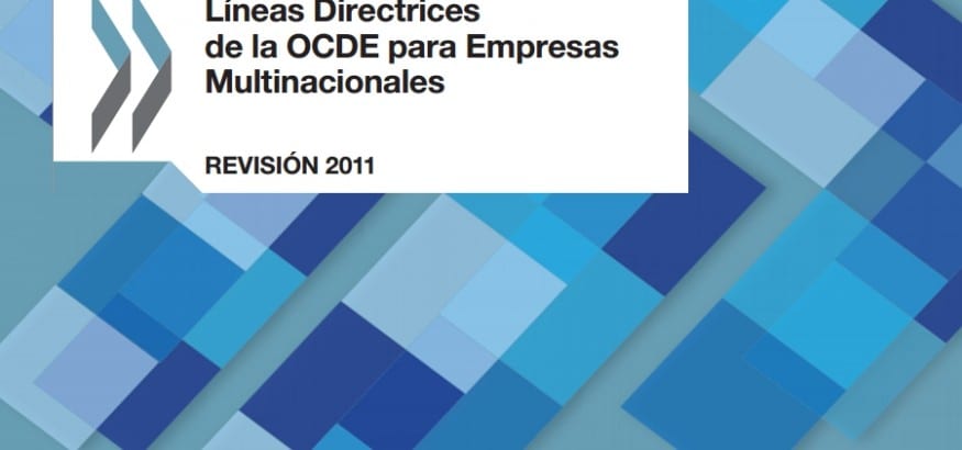 Punto Nacional de contacto de las Líneas Directrices de la OCDE Punto Nacional de contacto de las Líneas Directrices de la OCDE