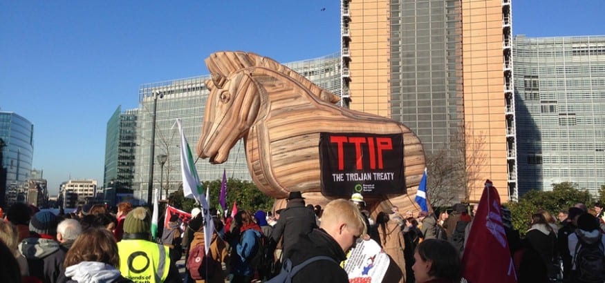 USO rechaza la votación de la Comisión de Comercio Internacional del Parlamento Europeo a favor del TTIP