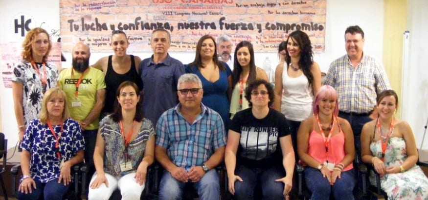 Nueva Ejecutiva de USO Canarias Nueva Ejecutiva de USO Canarias