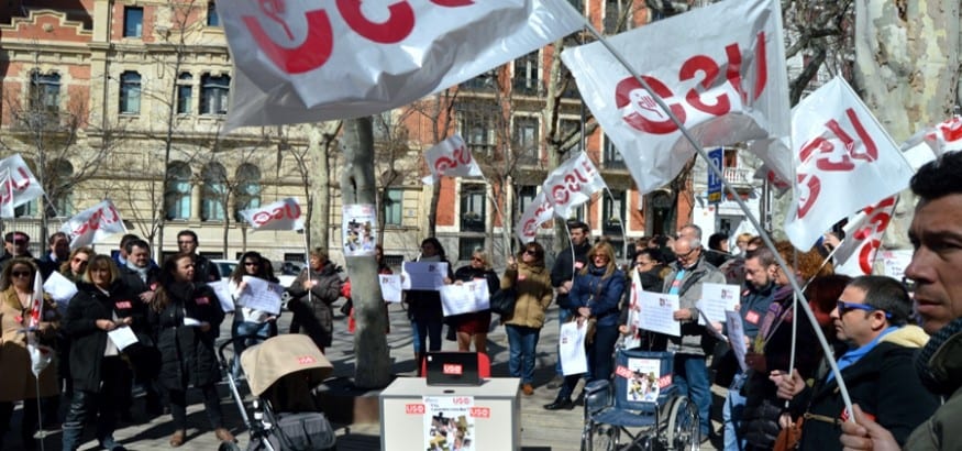 USO reivindica la conciliación y la corresponsabilidad en el Día de la Mujer