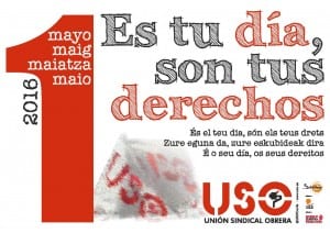 cartel 1º de mayo 2016