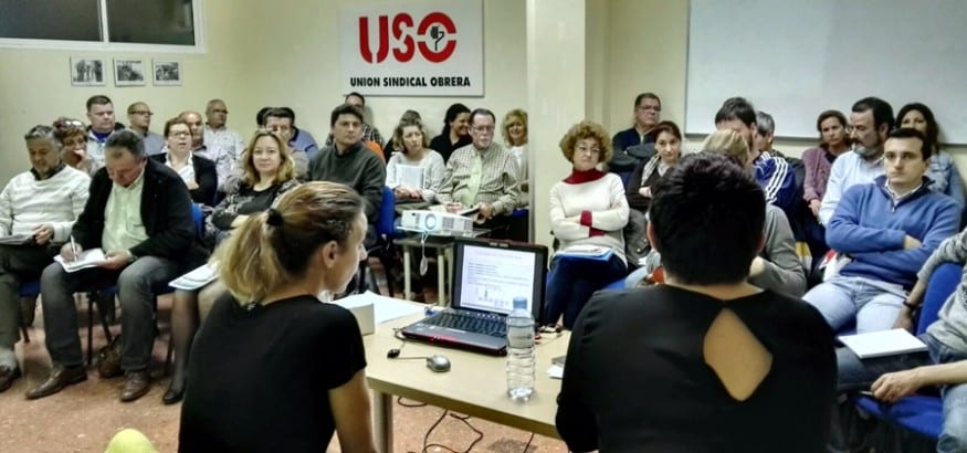 Sesiones formativas en Málaga y Sevilla sobre Prevención de Riesgos Laborales