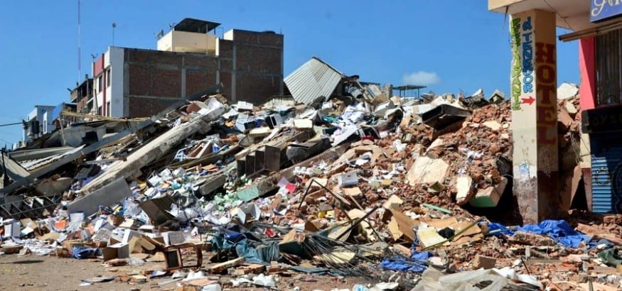 USO se solidariza con las víctimas y el pueblo de Ecuador USO se solidariza con las víctimas y el pueblo de Ecuador