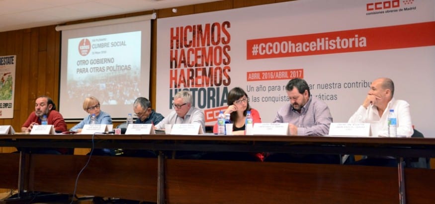 La Cumbre Social llama a participar en las urnas el 26-J para acabar con las políticas de austeridad