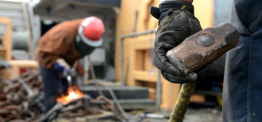 Un 9,2% más de accidentes laborales con baja en los seis primeros meses de 2016